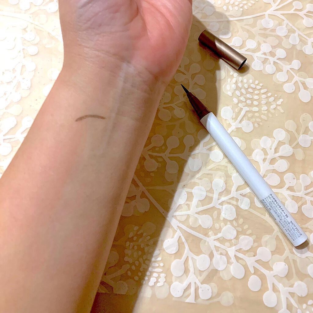 アイデザインライナー/COCOROIKI/リキッドアイライナーを使ったクチコミ(4枚目)