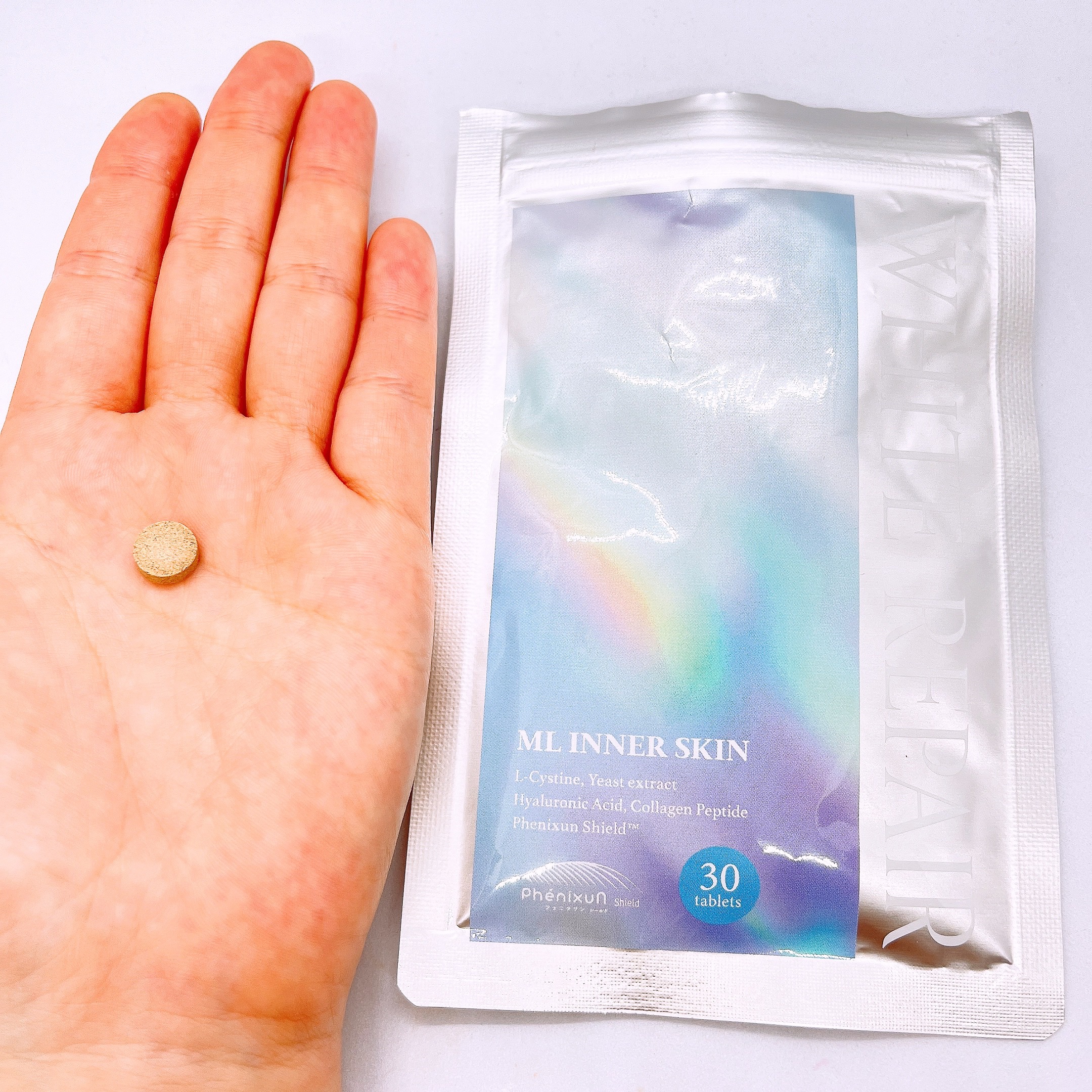 ML インナースキン ホワイトリペア/Moist Labo/美容サプリメントを使ったクチコミ（3枚目）