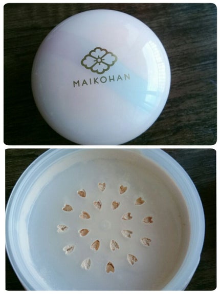 おしろい N/舞妓はん/ルースパウダーを使ったクチコミ(1枚目)