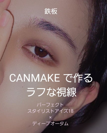 3wayスリムシェードライナー/キャンメイク/リキッドアイライナーを使ったクチコミ(1枚目)