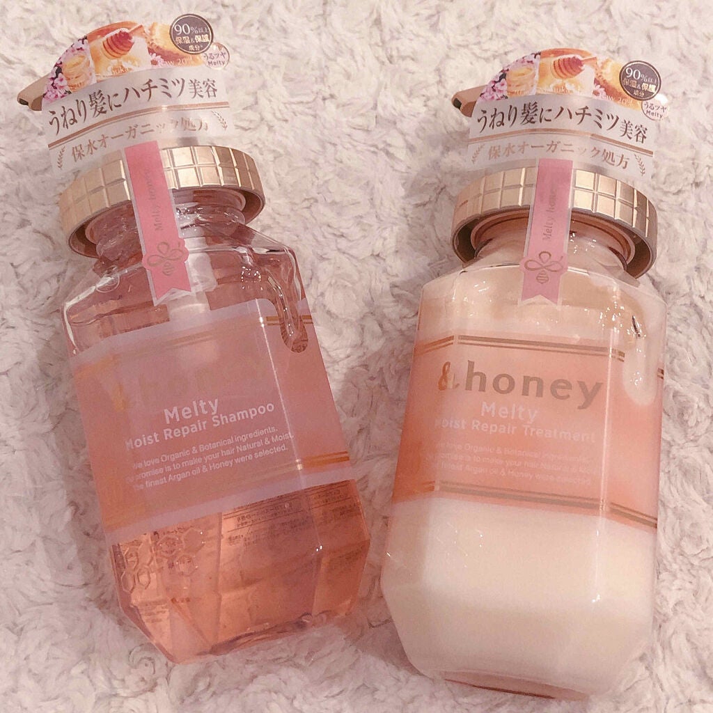 &honey Melty モイストリペア シャンプー1.0/モイストリペア ヘアトリートメント2.0/&honey/市販シャンプーを使ったクチコミ(2枚目)
