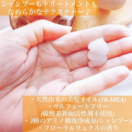 ザビューティ 髪のキメ美容素髪を守る バリアシャンプー/コンディショナー/エッセンシャル/シャンプー・コンディショナーを使ったクチコミ(2枚目)