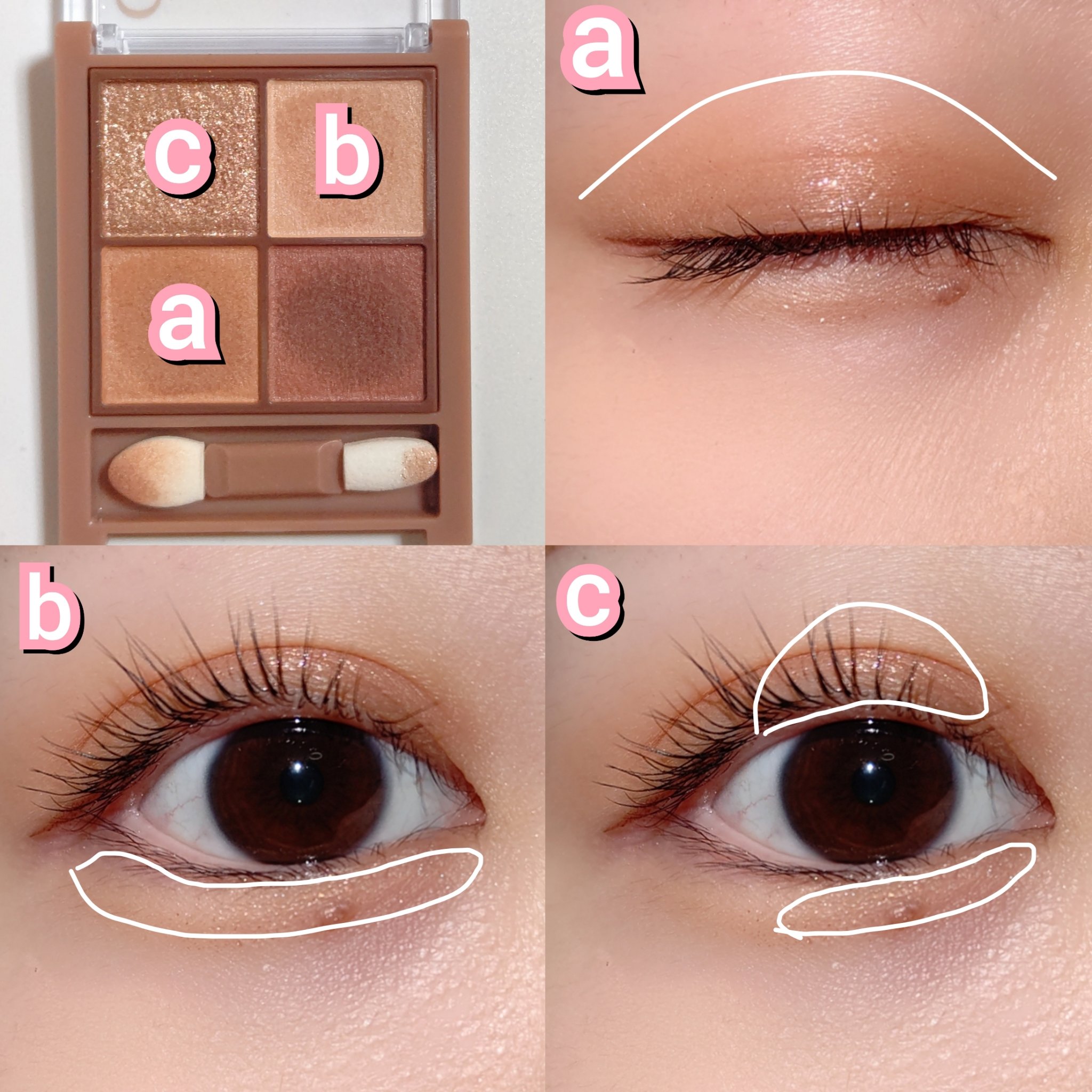 ビタートーンアイシャドウ/CEZANNE/パウダーアイシャドウを使ったクチコミ（2枚目）