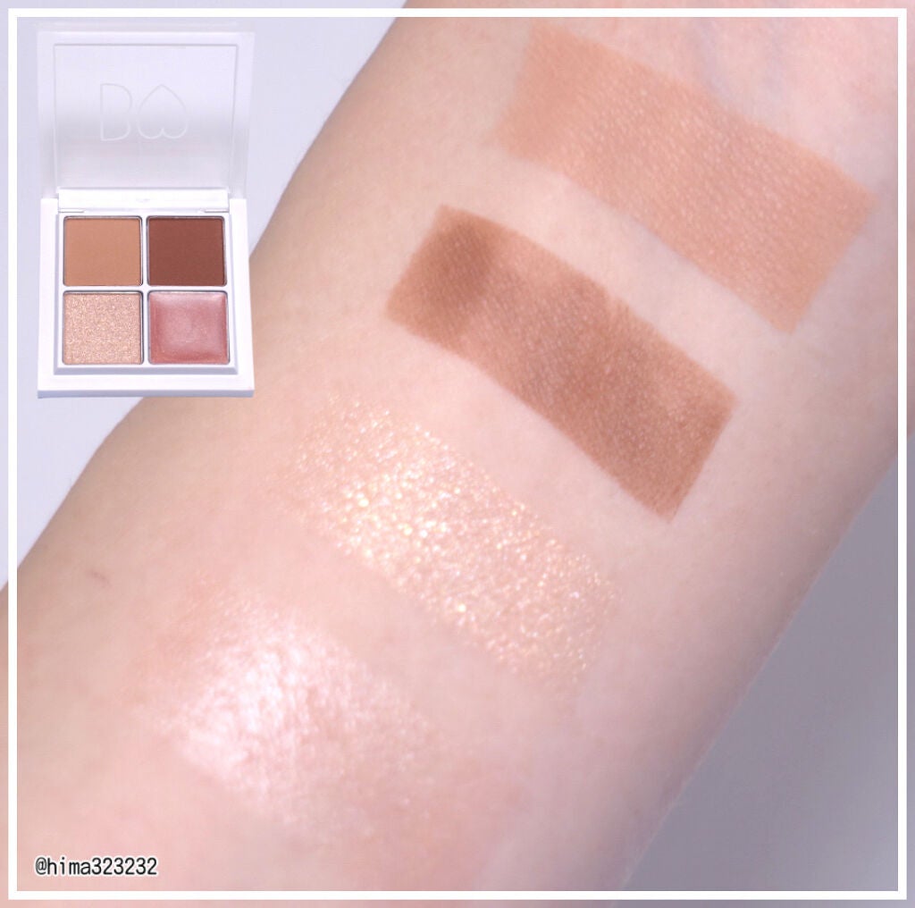 THE アイパレR/b idol/アイシャドウパレットを使ったクチコミ(3枚目)