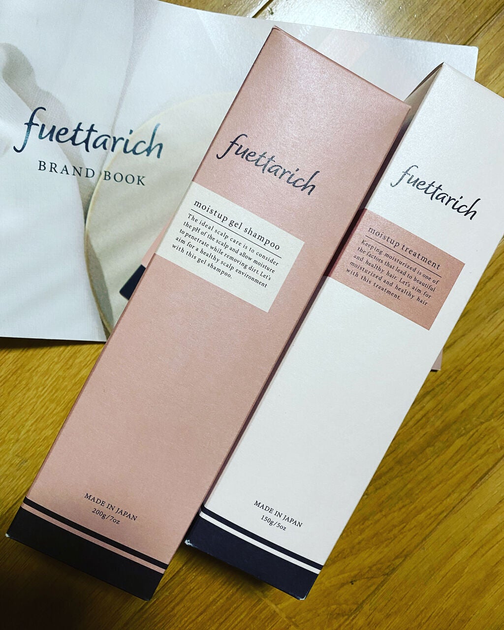 モイストアップ ジェル シャンプー/トリートメント/fuettarich (フエッタリッチ)/サロンシャンプーを使ったクチコミ(1枚目)