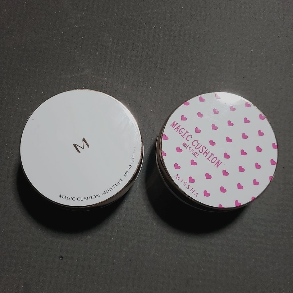 M クッション ファンデーション(モイスチャー)/MISSHA/クッションファンデーションを使ったクチコミ(1枚目)