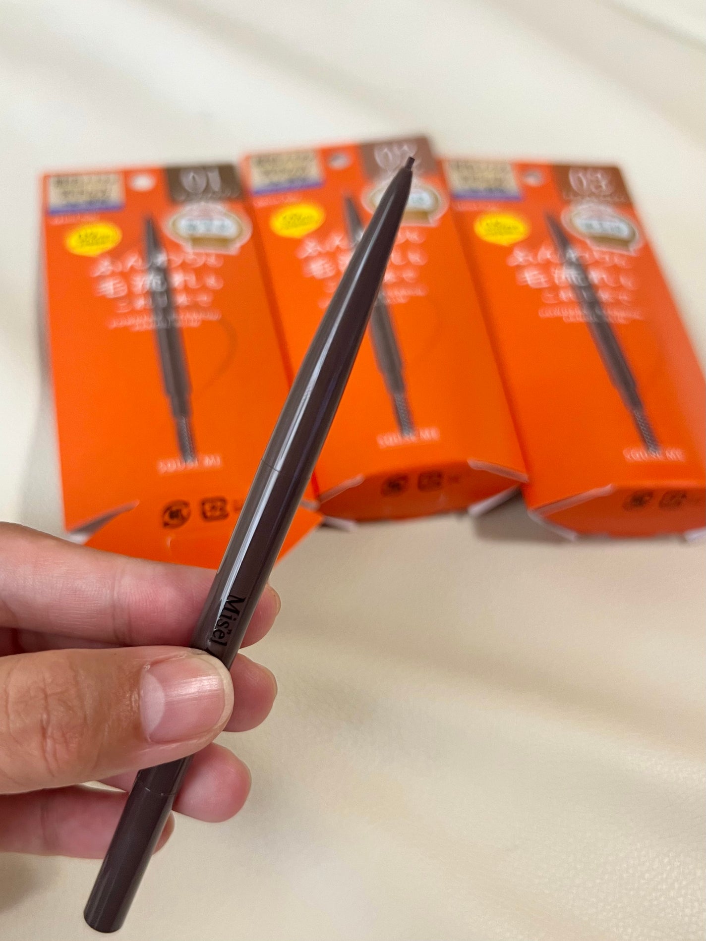 パウダリーアイブロウペンシル スリム/ミゼルエディ/アイブロウペンシルを使ったクチコミ(2枚目)