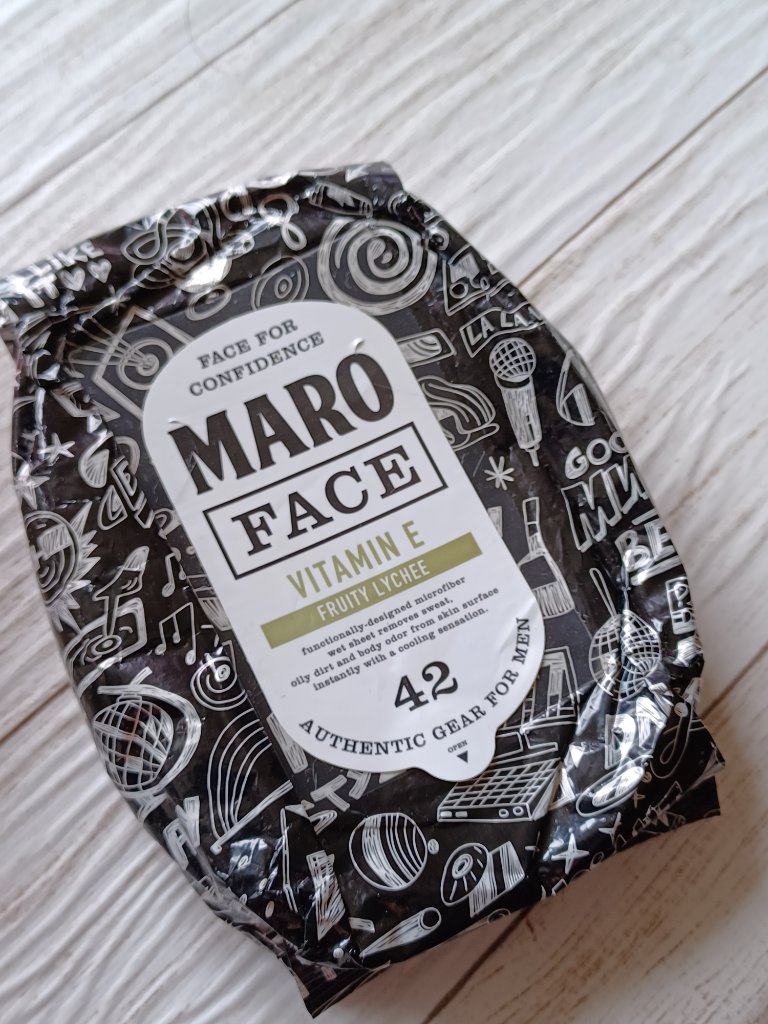 デザイン フェイスシート グラフィティ クール ふきとり用化粧水/MARO/拭き取り化粧水を使ったクチコミ（3枚目）