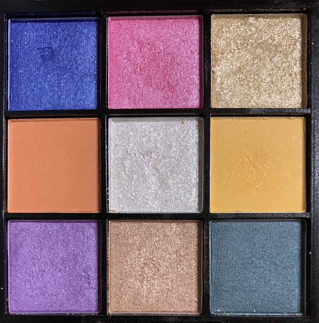 UR GLAM　BLOOMING EYE COLOR PALETTE/U R GLAM/アイシャドウパレットを使ったクチコミ（2枚目）