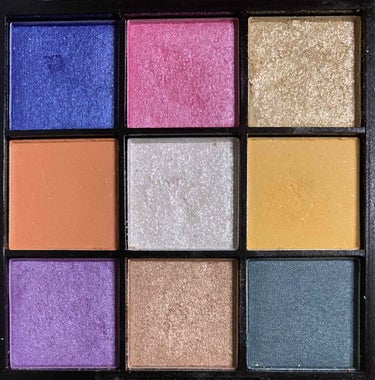 UR GLAM　BLOOMING EYE COLOR PALETTE/U R GLAM/パウダーアイシャドウを使ったクチコミ（2枚目）