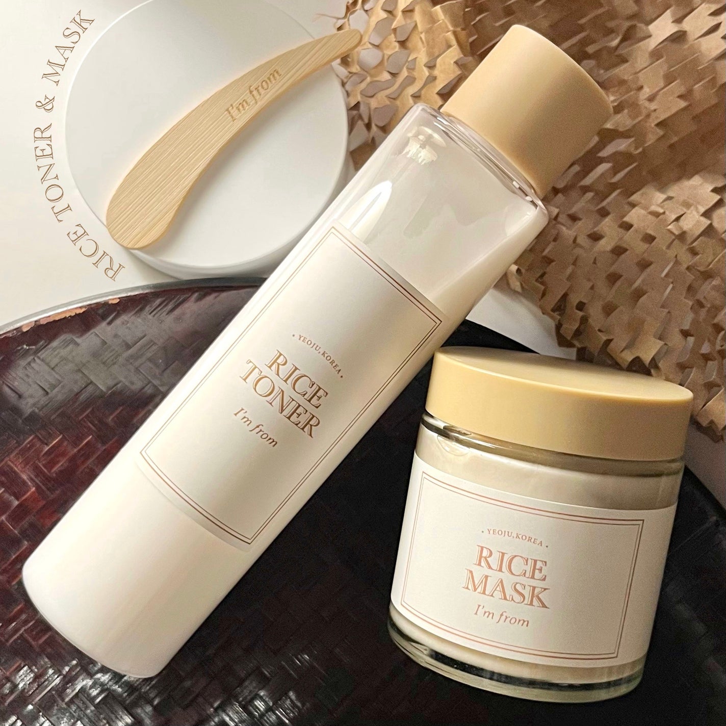 RICE MASK/I'm from/洗い流すパック・マスクを使ったクチコミ(1枚目)