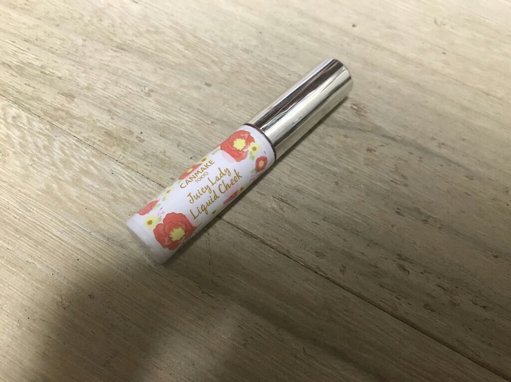 ジューシーレディリキッドチーク/キャンメイク/リキッドチークを使ったクチコミ(1枚目)