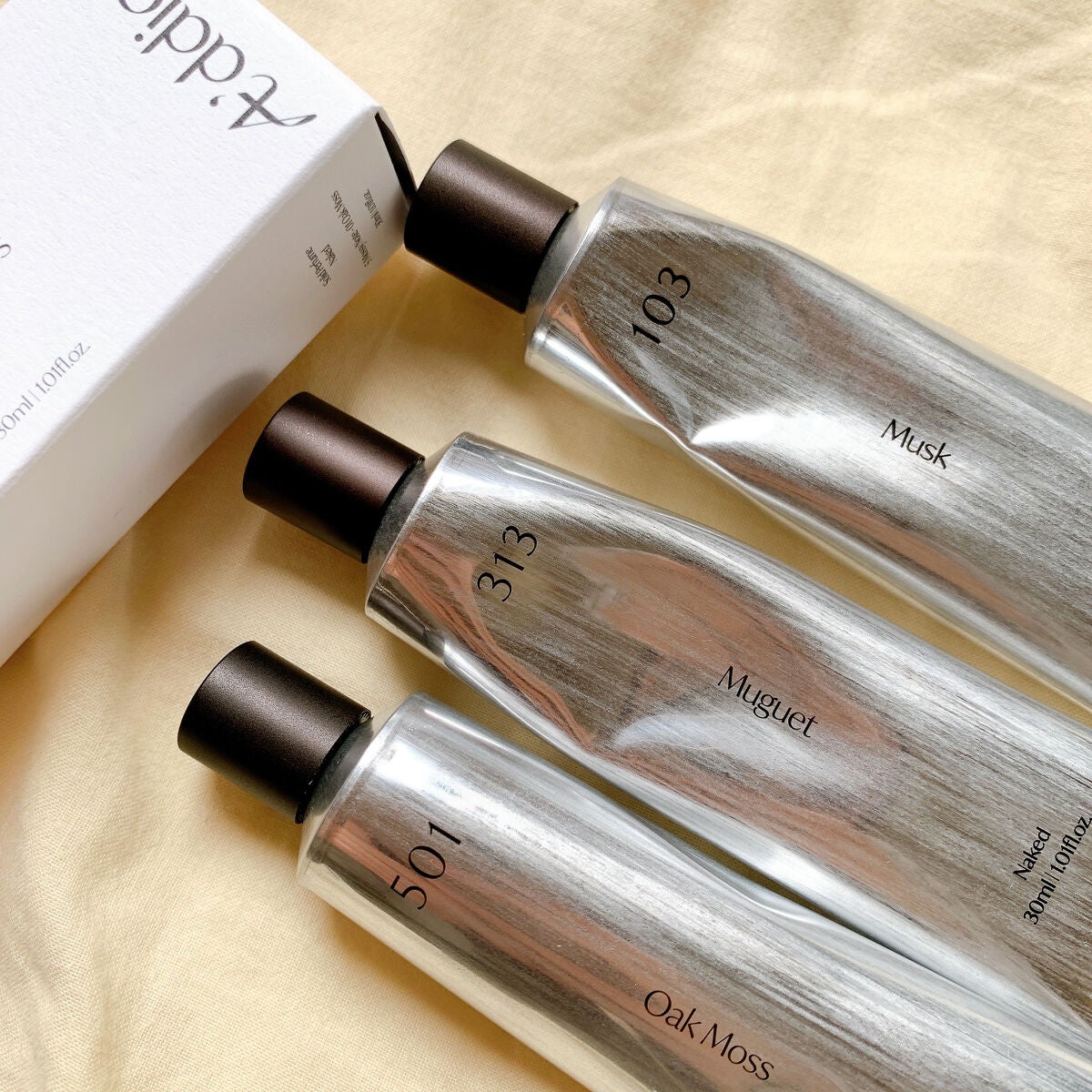 ソリッドパフューム ムスク 103/Addct/練り香水を使ったクチコミ(1枚目)