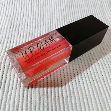 UR GLAM　LIP OIL コーラルピンク/U R GLAM/リップグロスを使ったクチコミ（1枚目）