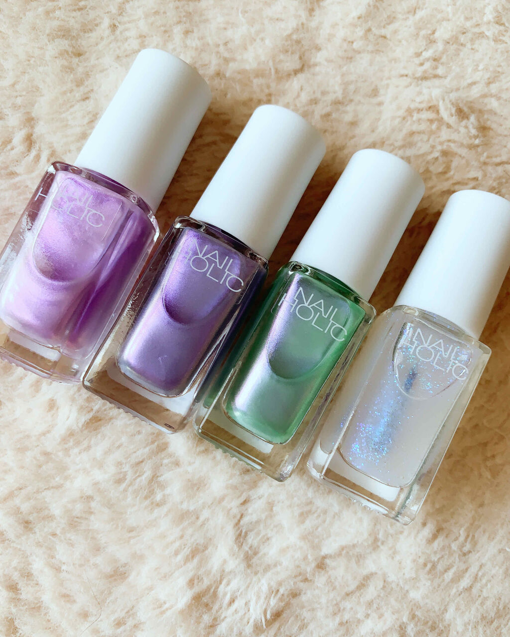 ネイルホリック リミテッドカラー Sea Shell SP074/ネイルホリック/マニキュアを使ったクチコミ（2枚目）