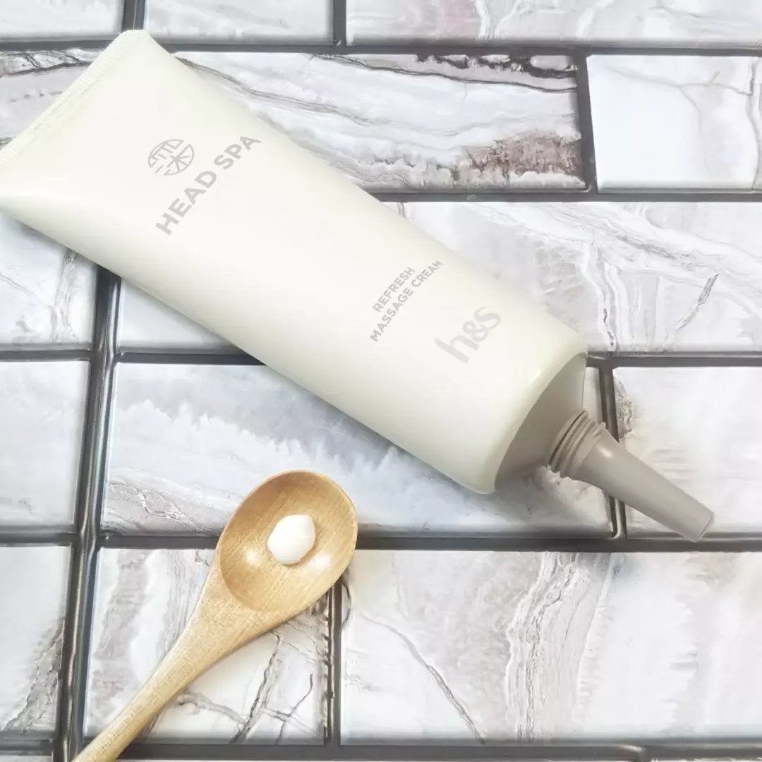 リフレッシュ マッサージクリーム/h&s/洗い流すヘアトリートメントを使ったクチコミ(3枚目)