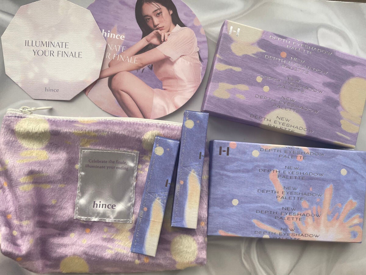 ニューデップスアイシャドウパレット/hince/アイシャドウパレットを使ったクチコミ(1枚目)