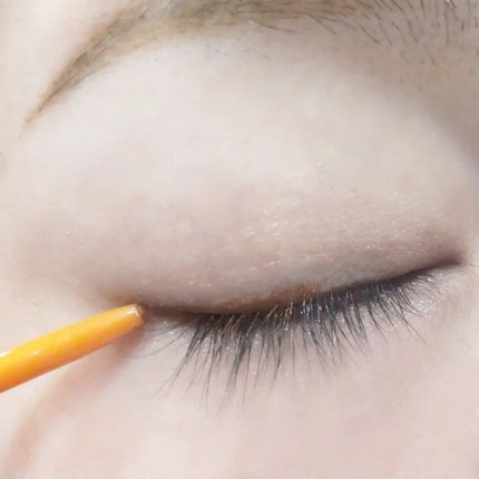 ニュアンスジェルアイライナーWP オレンジブラウン/キングダム/ジェルアイライナーを使ったクチコミ(3枚目)