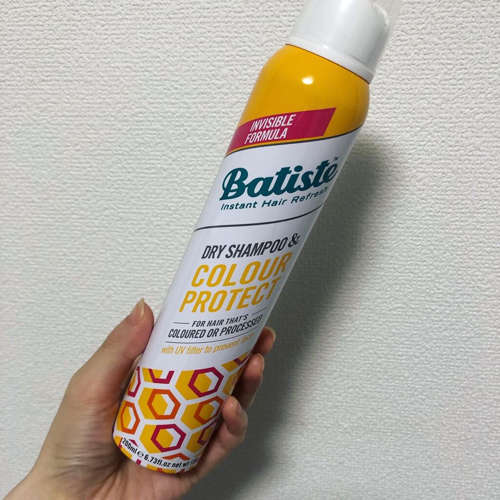 バティスト ヘアリフレッシュスプレー カラープロテクト/バティスト/ドライシャンプーを使ったクチコミ(2枚目)