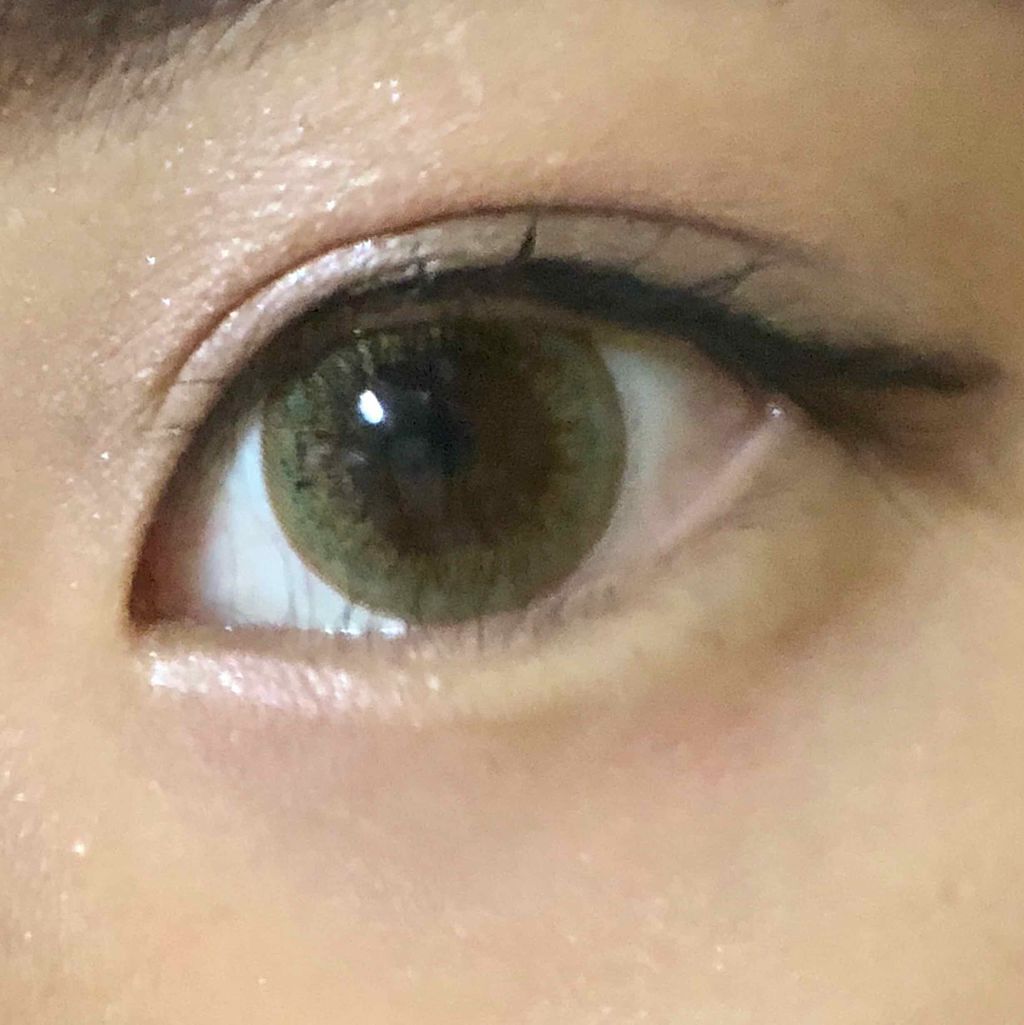 eye closet １day SweetSeries "Girly"（アイクローゼットワンデースウィートシリーズ ガーリー） Airy Olive/EYE CLOSET/ワンデー（１DAY）カラコンを使ったクチコミ（2枚目）
