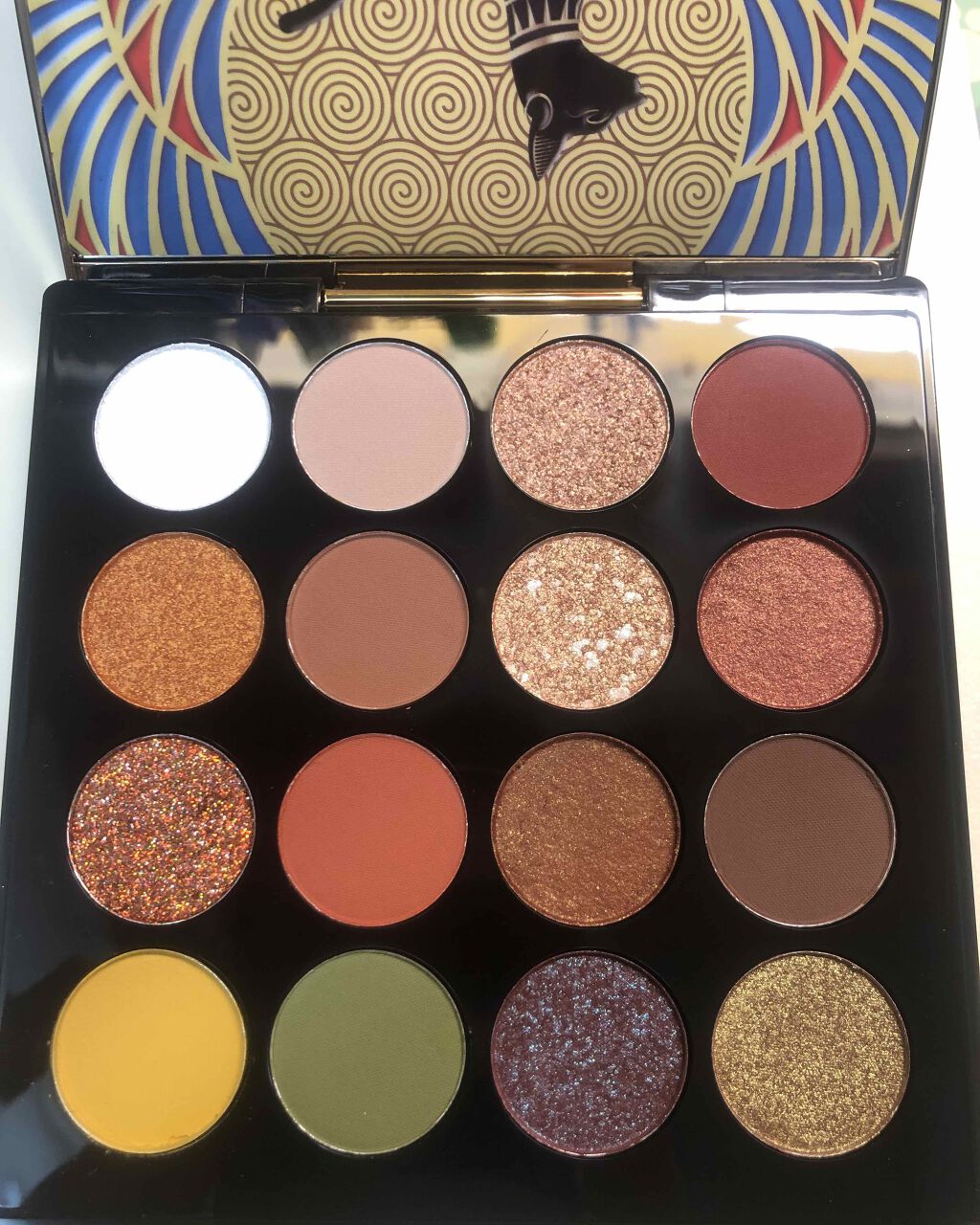 大英博物館 エジプトシリーズ アイシャドウパレット/ZEESEA/アイシャドウパレットを使ったクチコミ(2枚目)