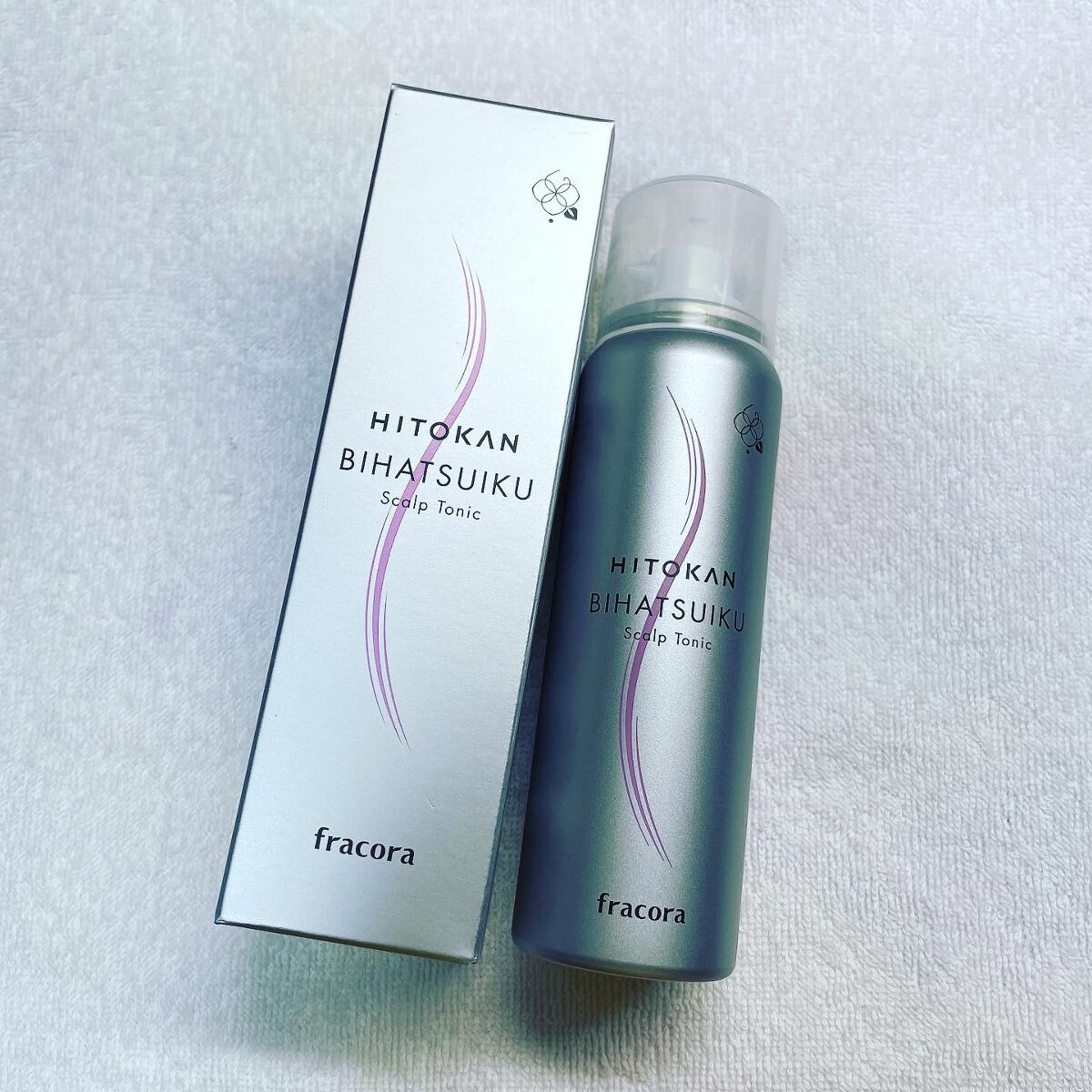 HITOKAN BIHATSUIKU スカルプトニック/fracora/頭皮ローションを使ったクチコミ（1枚目）
