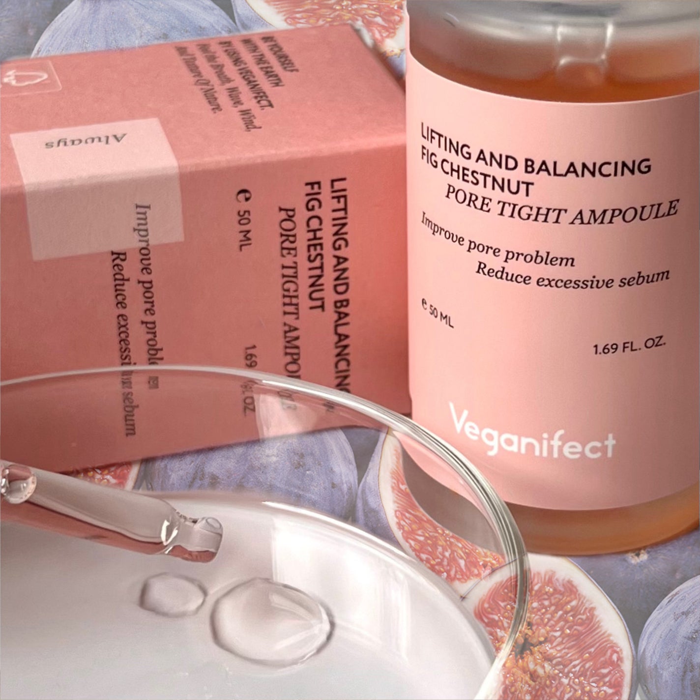 イチジク毛穴アンプル/Veganifect/美容液を使ったクチコミ(1枚目)