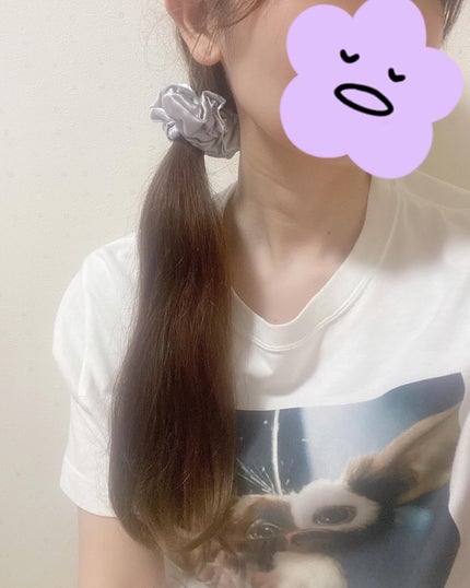シルクヘアゴム/SEAWIND/ヘアアクセサリーを使ったクチコミ(3枚目)