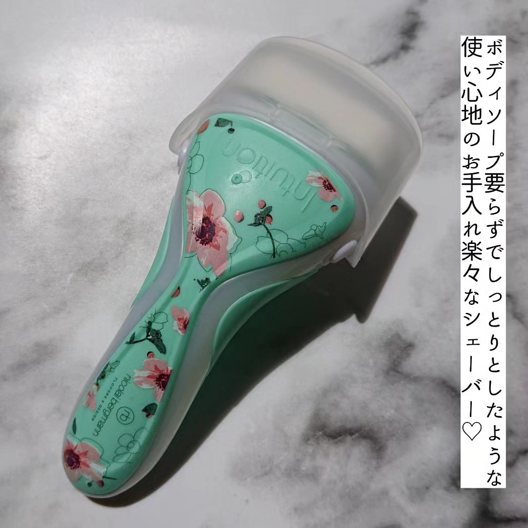 イントゥイション 敏感肌用 ホルダー （刃付き）＋替刃１コ/イントゥイション/シェーバーを使ったクチコミ（2枚目）