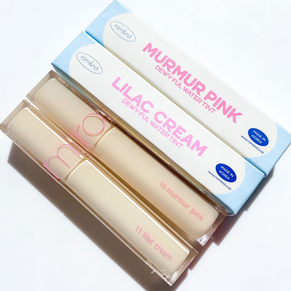 デュイフルウォーターティント/rom&nd/リップティントを使ったクチコミ（1枚目）