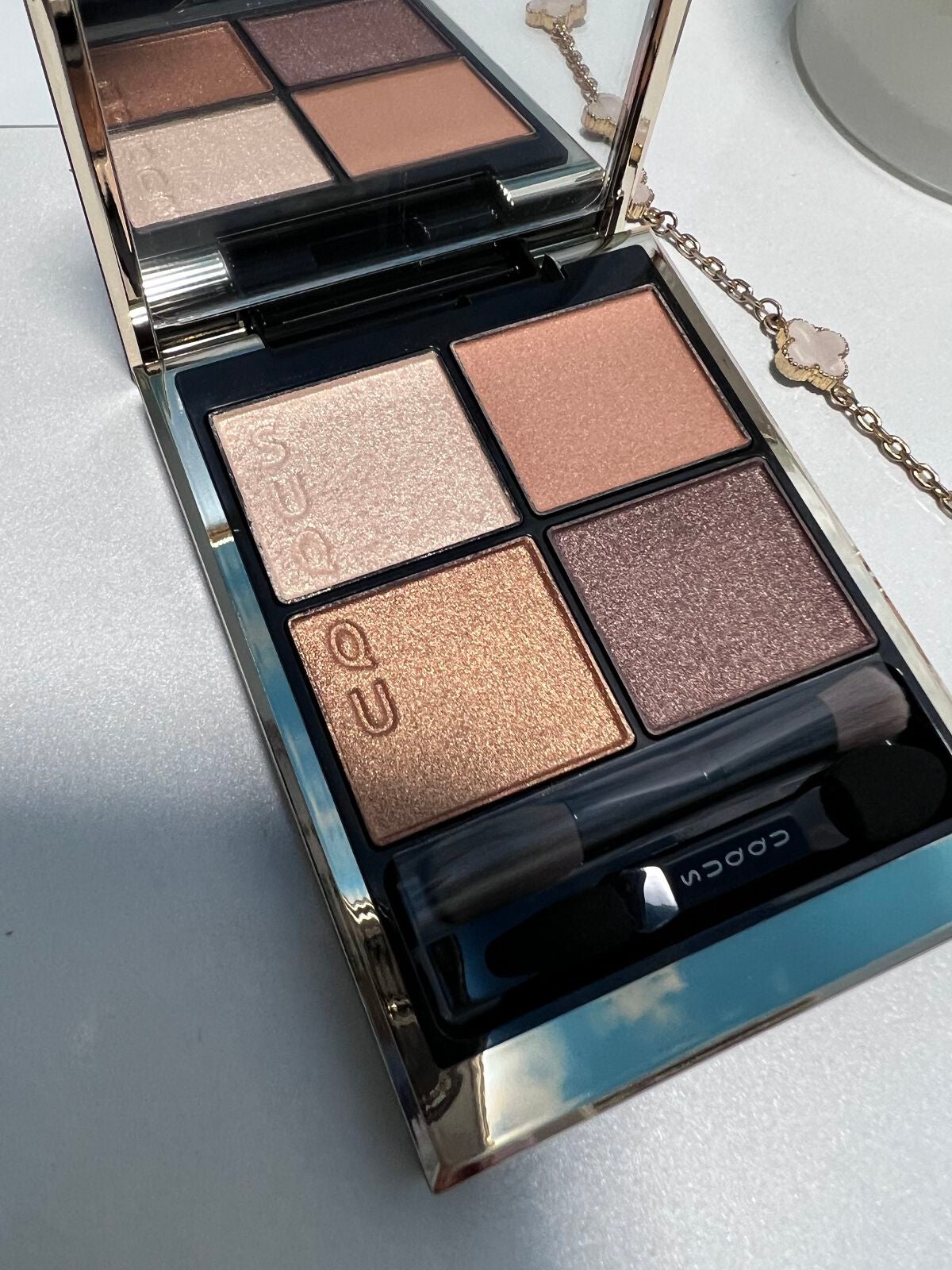 シグニチャー カラー アイズ/SUQQU/アイシャドウパレットを使ったクチコミ(4枚目)