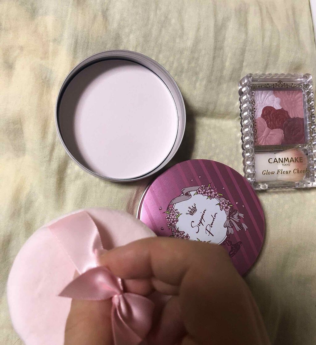 【旧品】マシュマロフィニッシュパウダー/キャンメイク/プレストパウダーを使ったクチコミ（2枚目）