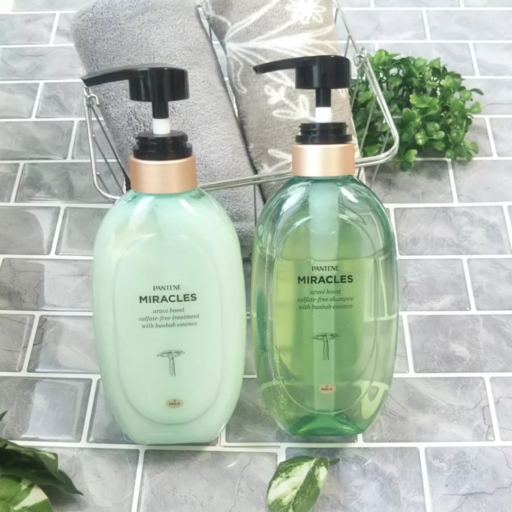 ミラクルズ うるおいブースト シャンプー/トリートメント/パンテーン/市販シャンプーを使ったクチコミ（1枚目）
