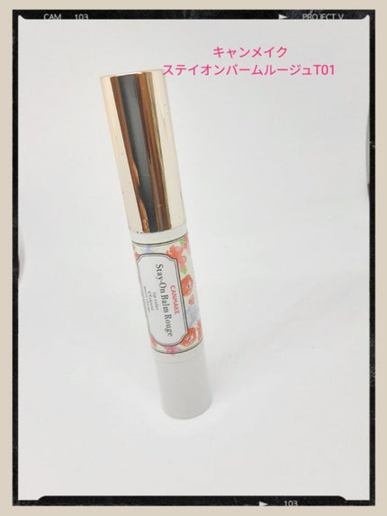 ステイオンバームルージュ/キャンメイク/口紅を使ったクチコミ(1枚目)