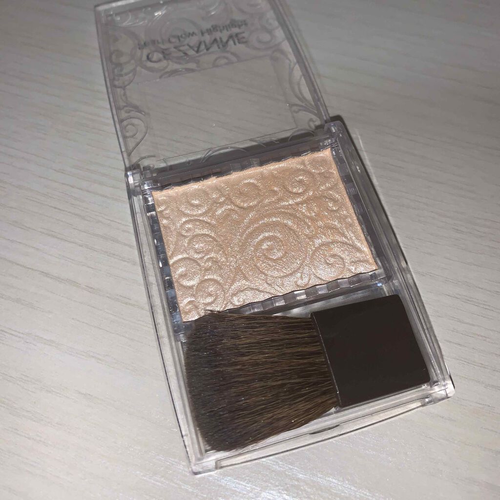 パールグロウハイライト/CEZANNE/パウダーハイライトを使ったクチコミ(2枚目)