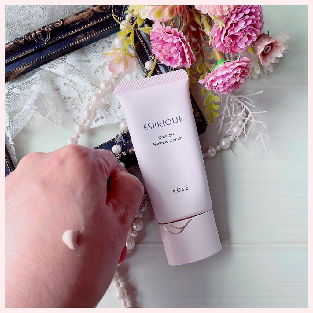 コンフォート メイククリーム〈色つき美容クリーム〉/ESPRIQUE/化粧下地を使ったクチコミ(2枚目)