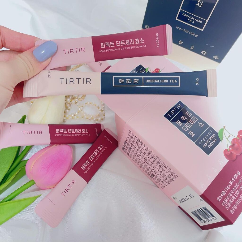 PERFECT TARTCHERRY ENZYME/TIRTIR(ティルティル)/ボディサプリメントを使ったクチコミ(5枚目)