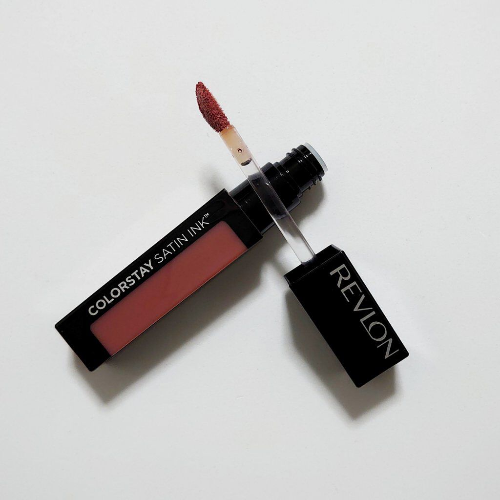 カラーステイ サテン インク 007 パートナー イン クライム/REVLON/口紅を使ったクチコミ（2枚目）