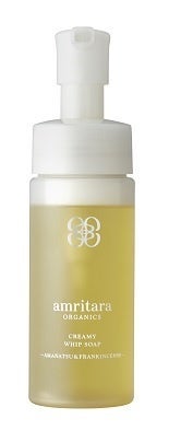 クリーミー ホイップソープ 甘夏&フランキンセンス AMRITARA