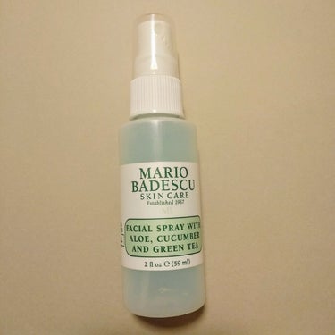 Facial Spray With Aloe, Cucumber and Green Tea/Mario Badescu/ミスト状化粧水を使ったクチコミ（1枚目）