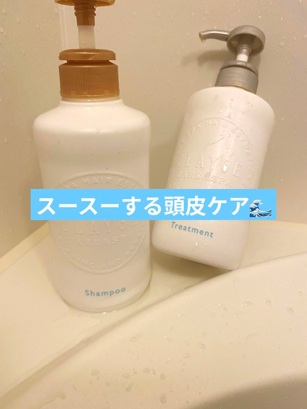 シャンプー/トリートメント SN さらさら/CLAYGE/シャンプー・コンディショナーを使ったクチコミ(1枚目)