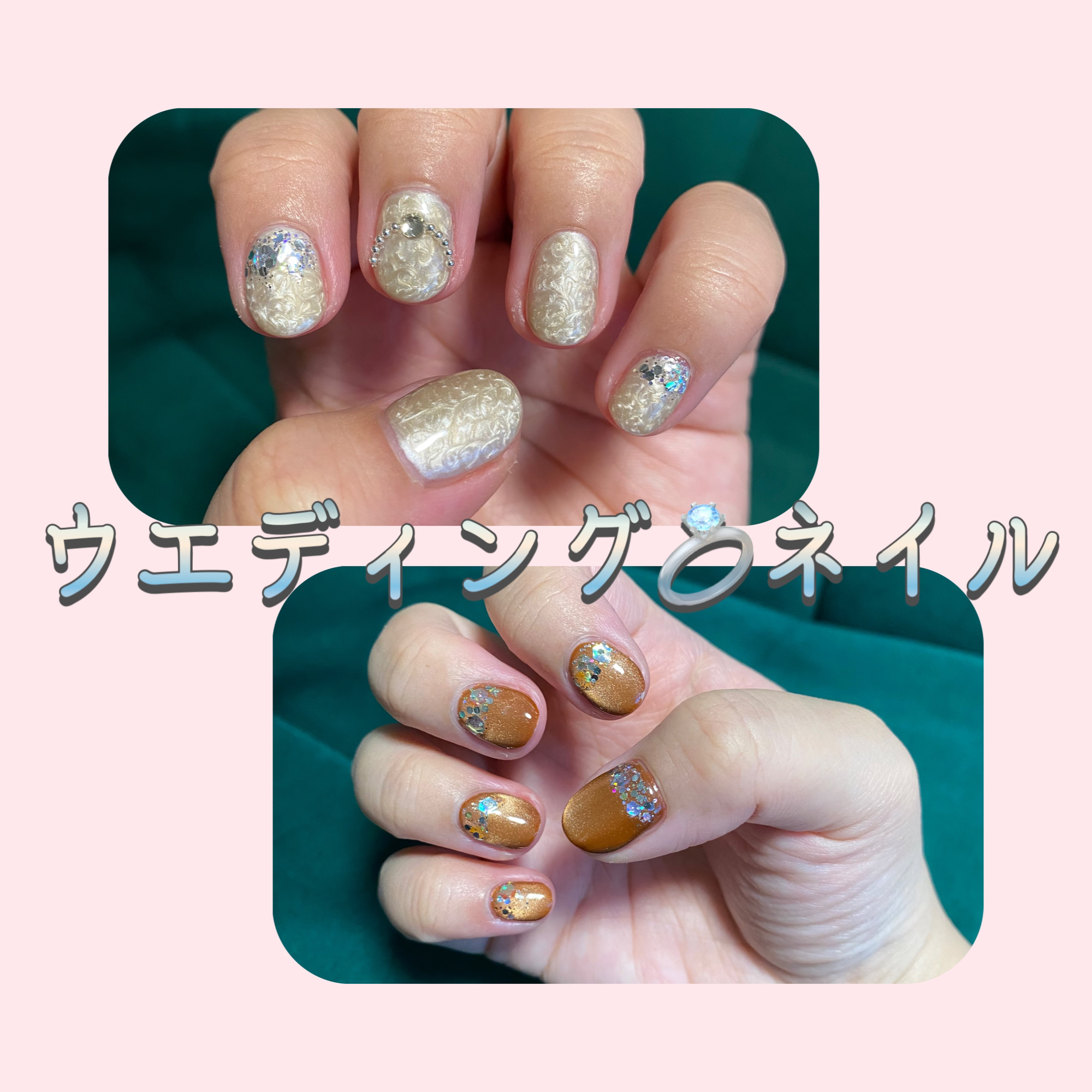 ジェルネイル（ライト対応）/セリア/ジェルネイルを使ったクチコミ（1枚目）