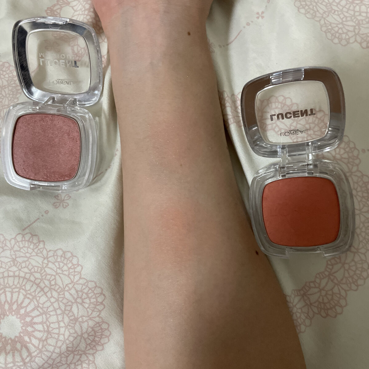 ルーセントマジック パウダーブラッシュ/ロレアル パリ/パウダーチークを使ったクチコミ（1枚目）