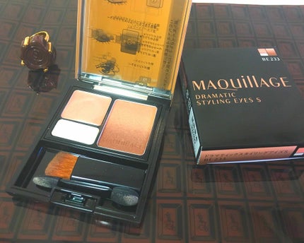 ドラマティックスタイリングアイズS/マキアージュ/アイシャドウパレットを使ったクチコミ(2枚目)