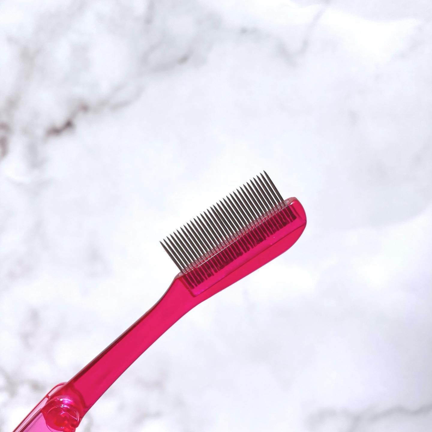 マスカラコーム メタルN（ナチュラル）/チャスティ/その他化粧小物を使ったクチコミ（2枚目）