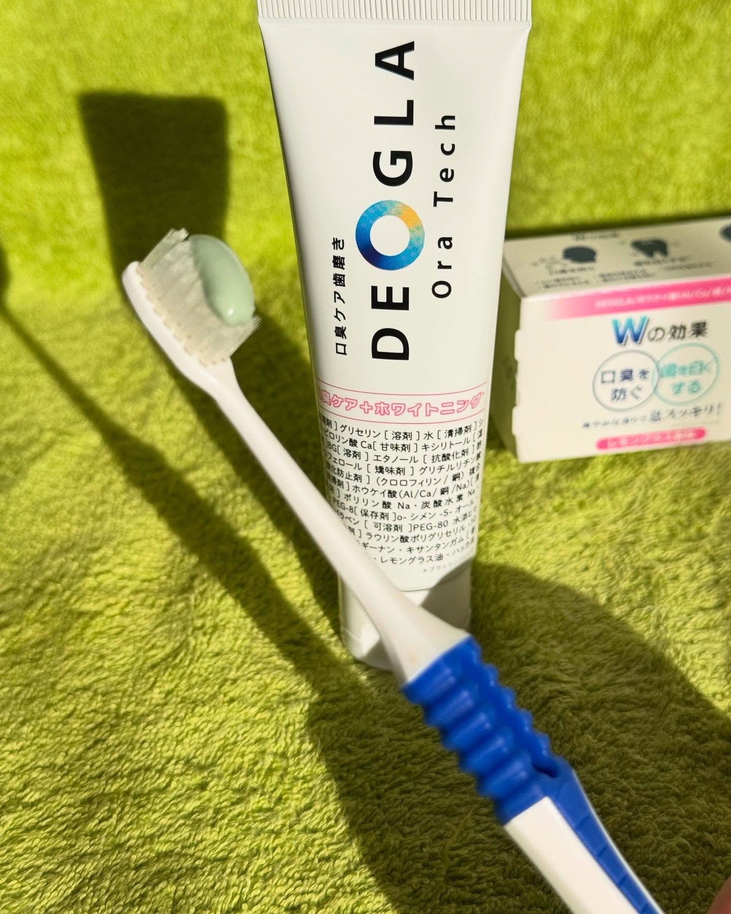 デオグラオーラテック +ホワイトニング/DEOGLA/歯磨き粉を使ったクチコミ(3枚目)