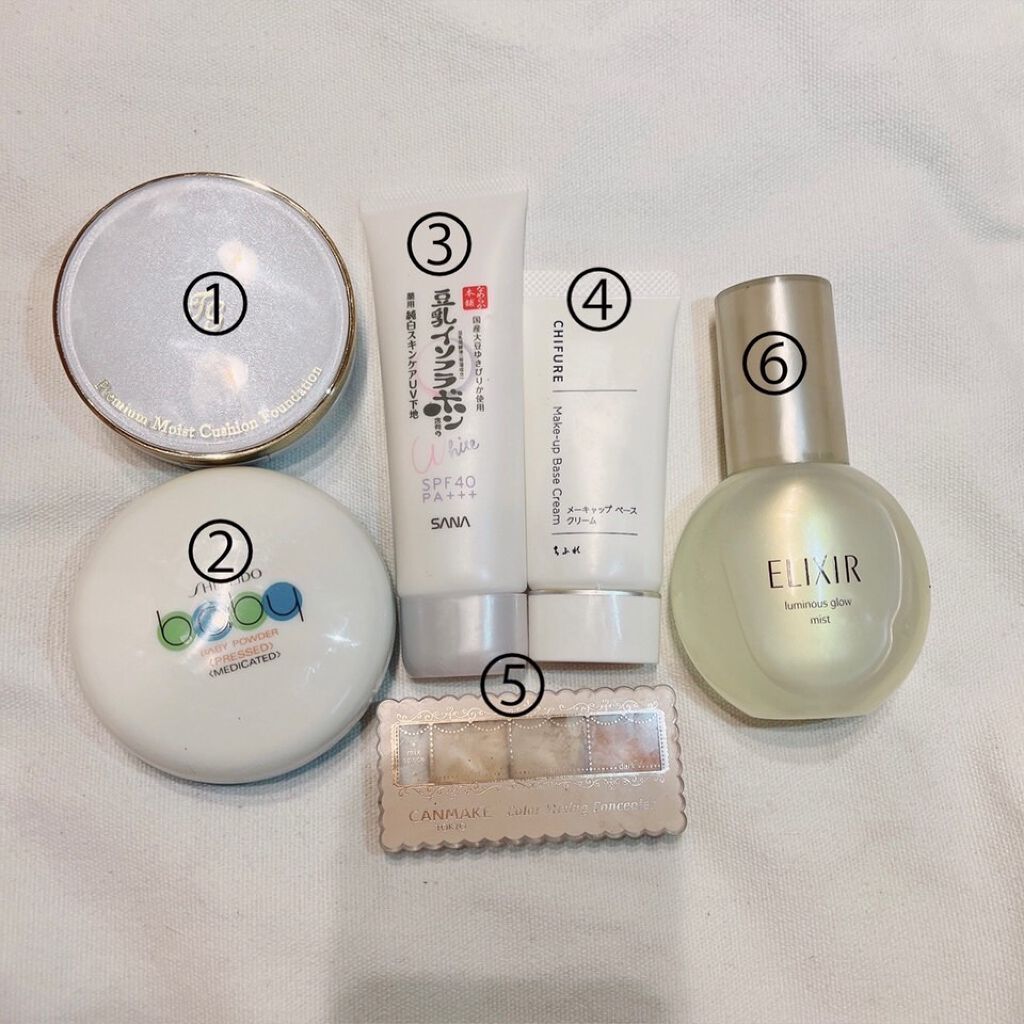 カラーミキシングコンシーラー/キャンメイク/パレットコンシーラーを使ったクチコミ（2枚目）