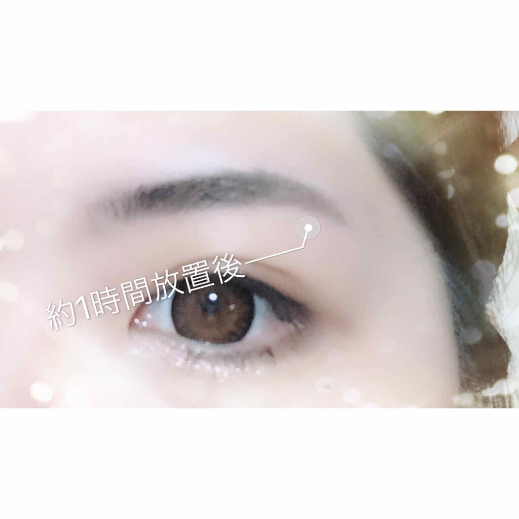 アイブロウティントカラージェル/プチール/眉ティントを使ったクチコミ（3枚目）