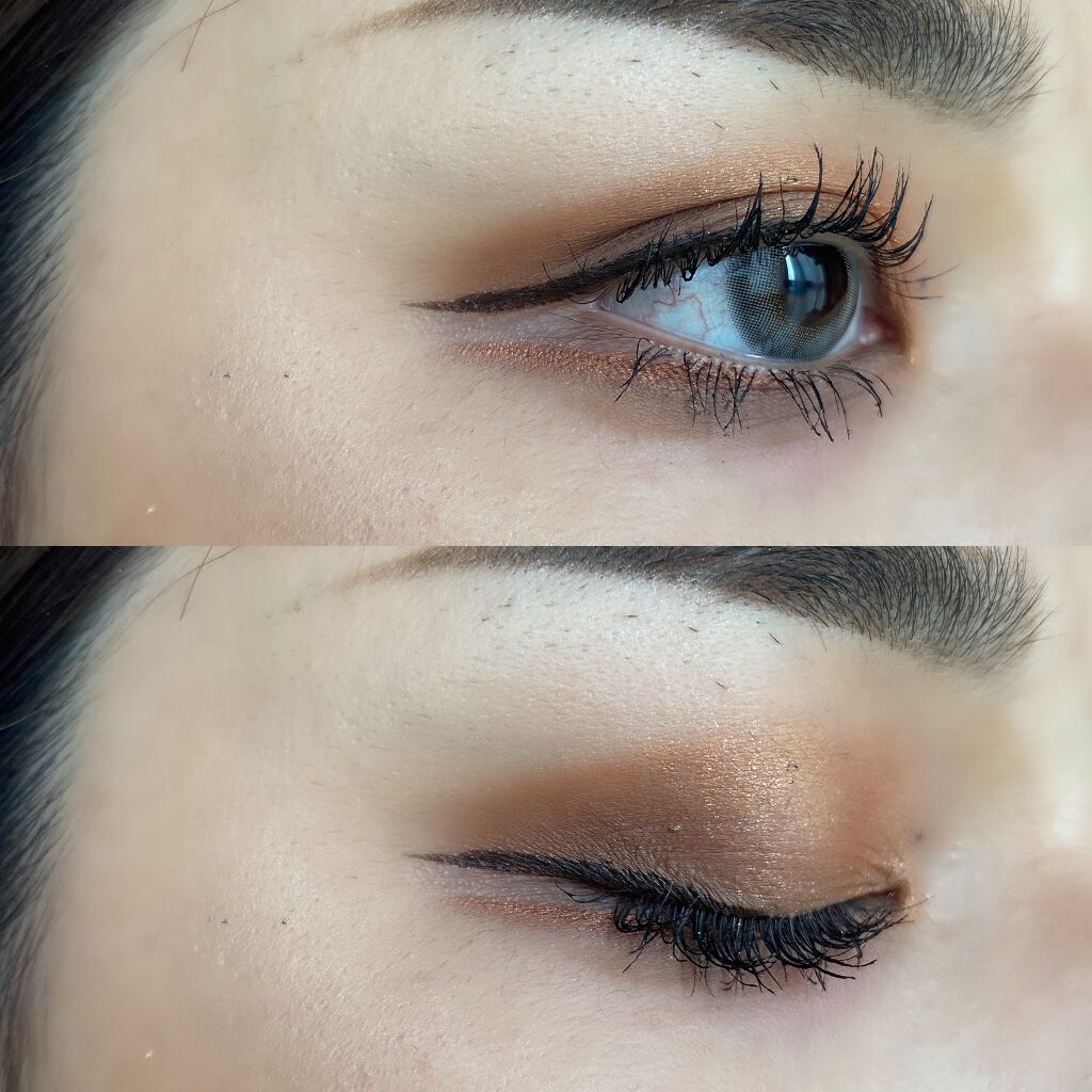 ラッシュボーン ブラックファイバーイン/MAJOLICA MAJORCA/マスカラ下地を使ったクチコミ(2枚目)