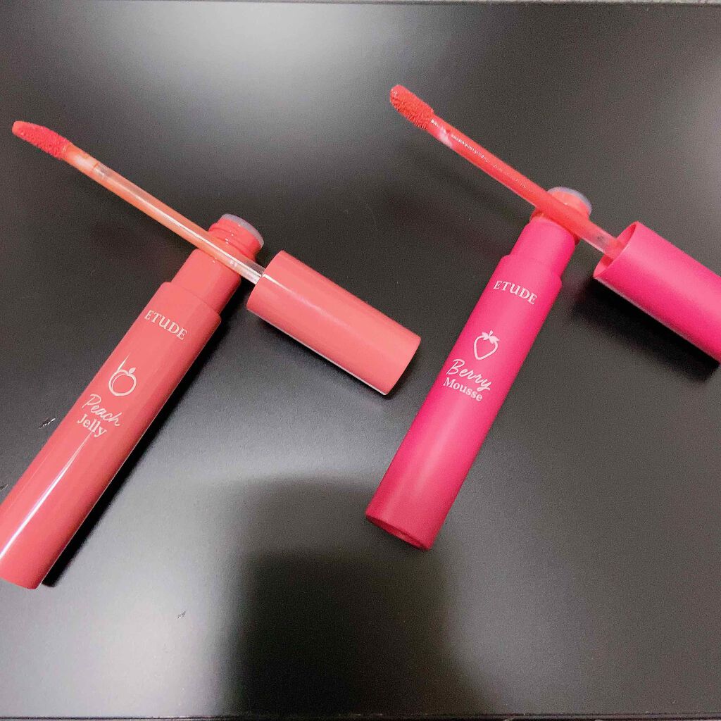 ピーチジェリーティント/ETUDE/口紅を使ったクチコミ（1枚目）